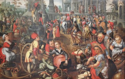 Marché met de Ecce Homo door Joachim Beuckelaer